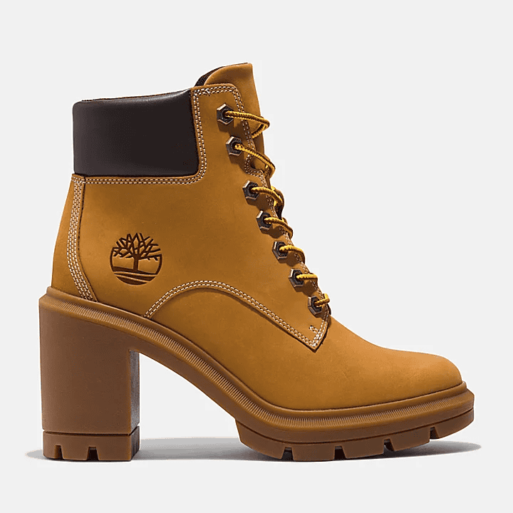 Timberland Allington Height Lace-Up Boot for Women in Yellow